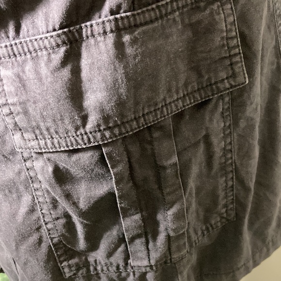 Double Zero 100% Cotton Ruffled Front Button Jacket Size M - Picture 5 of 13